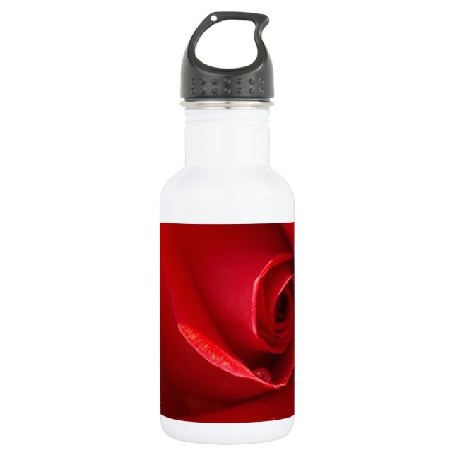 Red-Rose-3.jpg Edelstahlflasche (Vorderseite)