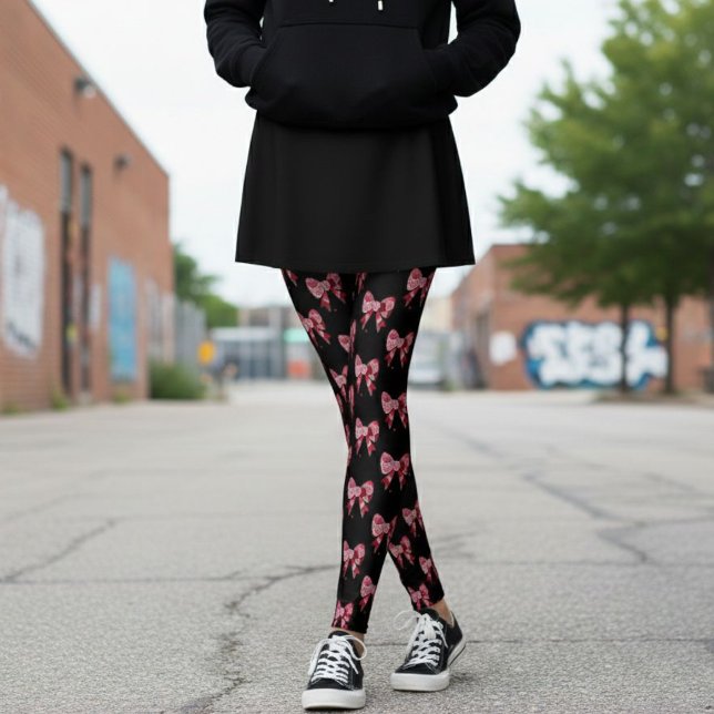Red Rose Bows Leggings (Von Creator hochgeladen)