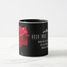 Red Rose Tasse