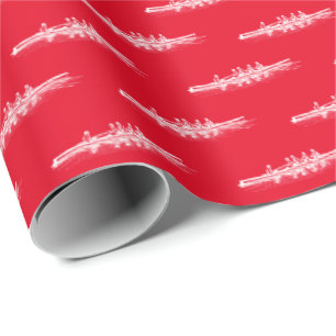 Red Rowing Rowers Crew Team Wassersport Geschenkpapier
