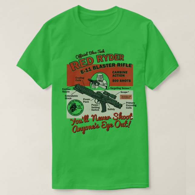 Red Ryder Blaster T-Shirt (Design vorne)