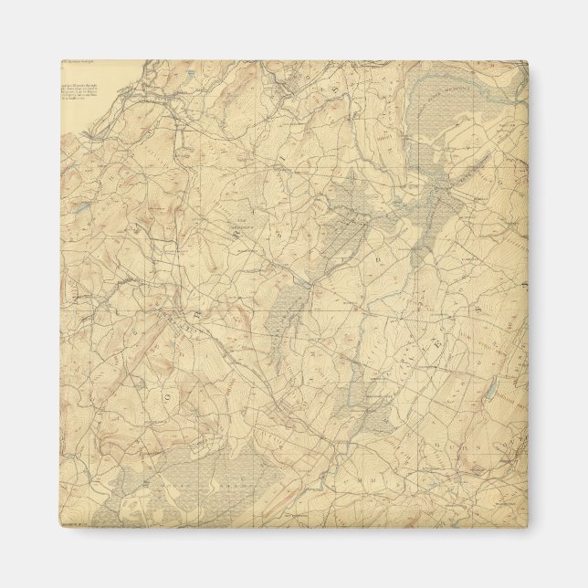 Red Sandstone, New Jersey 2 Magnet (Vorne)