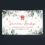 Red Santa Baby Christmas Baby Kleidung Baby Dusche Banner<br><div class="desc">Das Red Santa Baby Christmas Baby Kleid Baby Shower Banner ist die perfekte festliche Dekoration für Ihre Babydusche. Mit seiner bezaubernden Kleidung für das Weihnachtskind und seinem fröhlichen roten Design verleiht dieses Banner Ihrem Feiern Charme und Saisonwärme. Ideal, um eine gemütliche und fröhliche Atmosphäre zu schaffen, ist es eine angenehme...</div>
