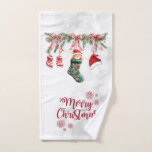 Red Santa Baby Christmas Clothesline Badhandtuch Set<br><div class="desc">Roter Weihnachtsmann trägt Weihnachtskleidung auf dem Hintergrund.</div>