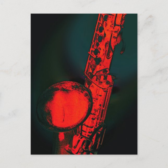 Red Sax 2 Postkarte (Vorderseite)