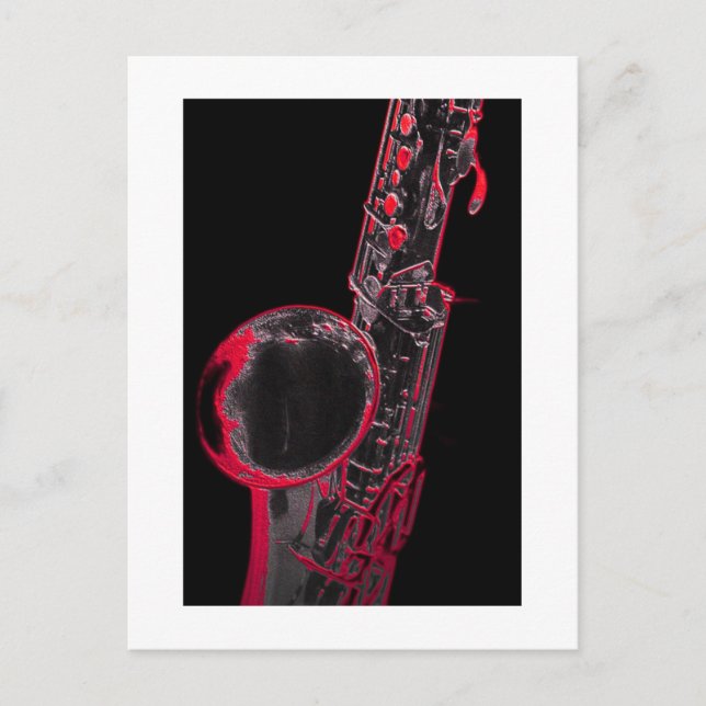 Red Sax Postkarte (Vorderseite)