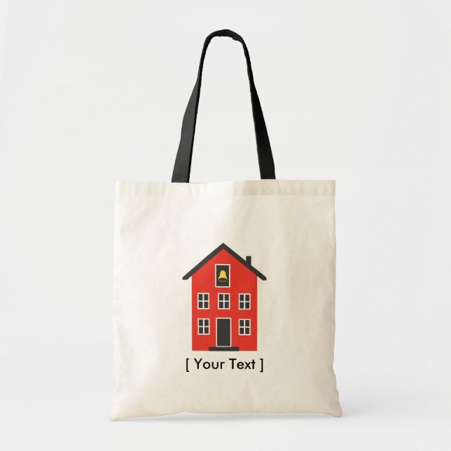 Red School House Bag Tragetasche (Vorne)