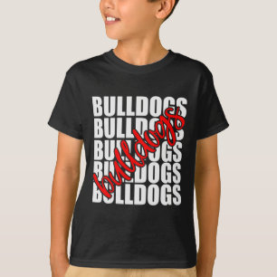 Red School Sport Fan Team Spirit T-Shirt