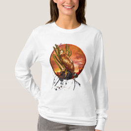 Red Schulter Hawk LAST DESERT LIGHTS T - Shirt