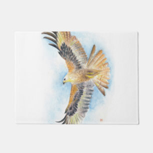 Red Schwanz Hawk Fußmatte