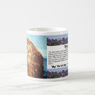Red-Schwanz Hawk Textilien Kaffeetasse