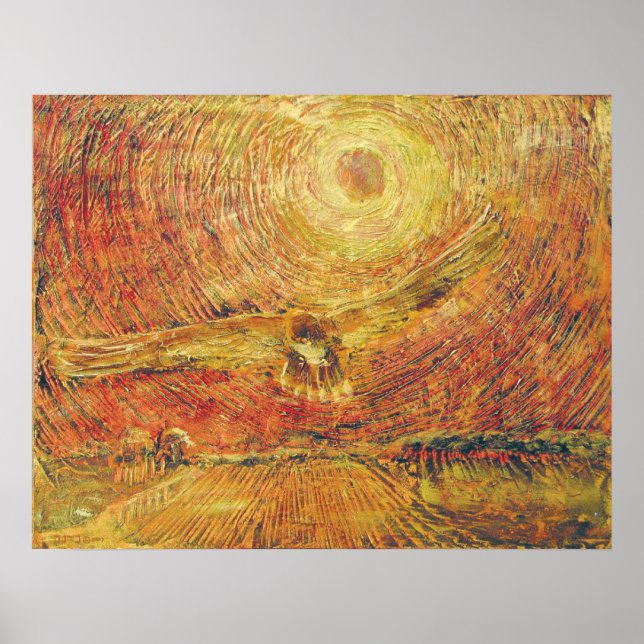 Red Schwanz Hawk - Wind Poster (Vorne)