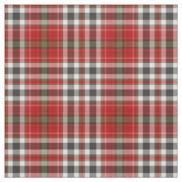 Red Schwarz-weiß Green Tartan Kariert Stoff