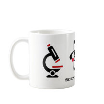Red Science Materie Design Tasse