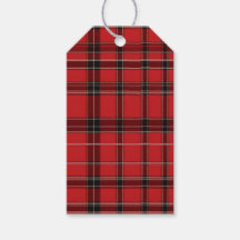 Red Scottish Tartan Gastgeschenk Hochzeit