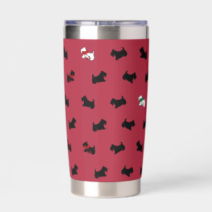 Red Scottish Terrier Tumbler Thermobecher