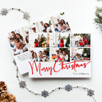 Red Script frohe Weihnachtsjahr in Review 10 Foto