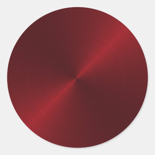 Red Sheen Umschlag Aufkleber (Vorderseite)