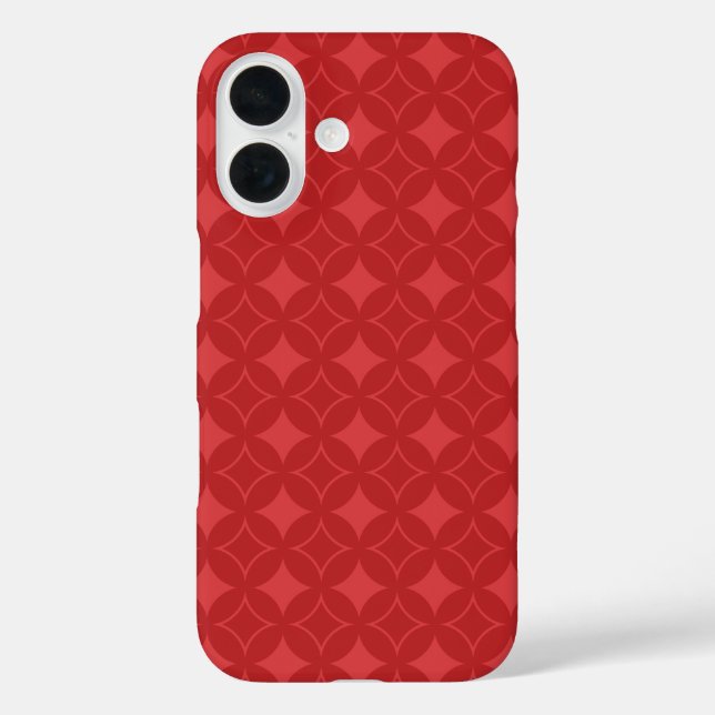 Red Shippo Case-Mate iPhone Hülle (Rückseite)