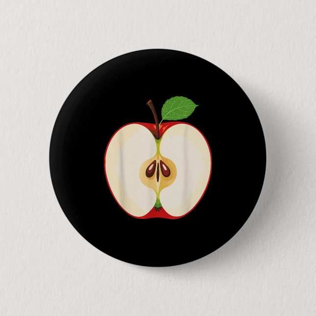 Red Shirt Adult Men Women Kids Costume  Button (Vorderseite)