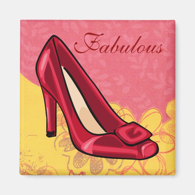 Red Shoe Magnet (Vorne)