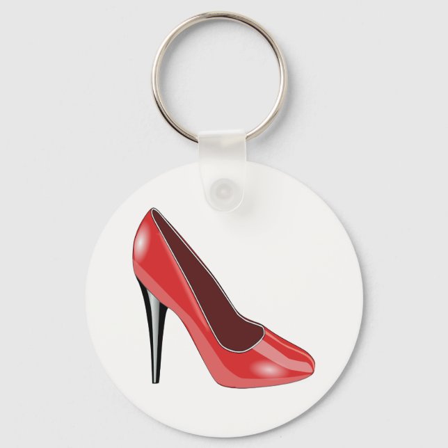 Red Shoe Schlüsselanhänger (Vorderseite)