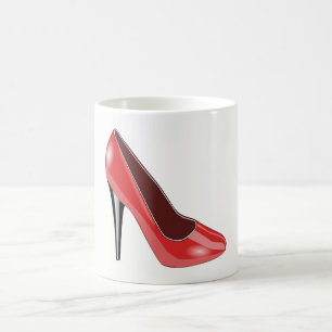 Red Shoe Tasse