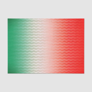 Red Silver Green Seidenpapier