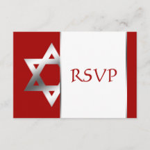 Red Silver Star von David Bar Mitzvah UAWG