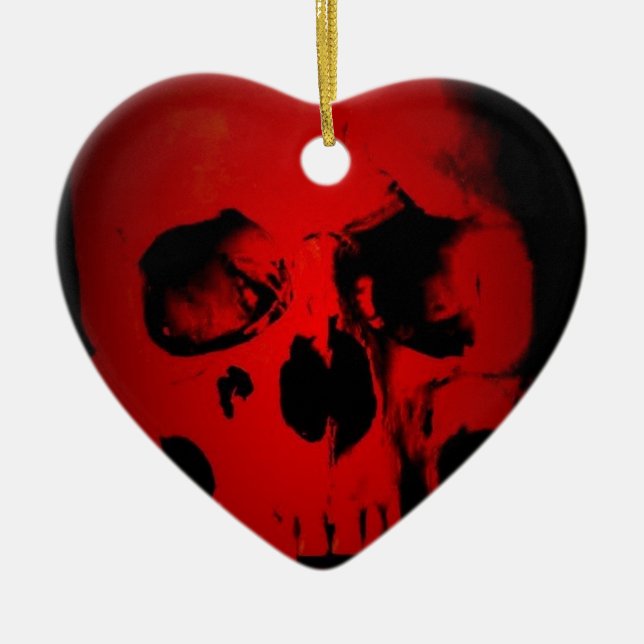 Red Skull Keramikornament (Vorne)