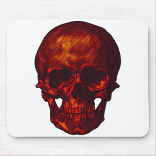 Red Skull Mousepad