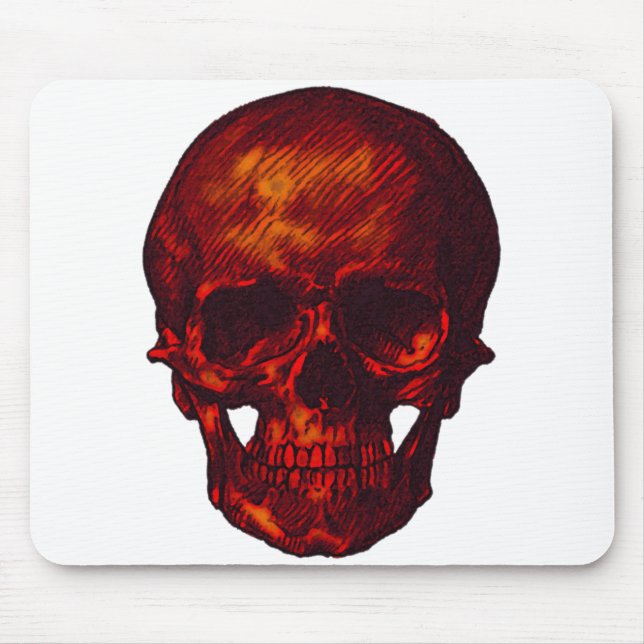 Red Skull Mousepad (Vorne)