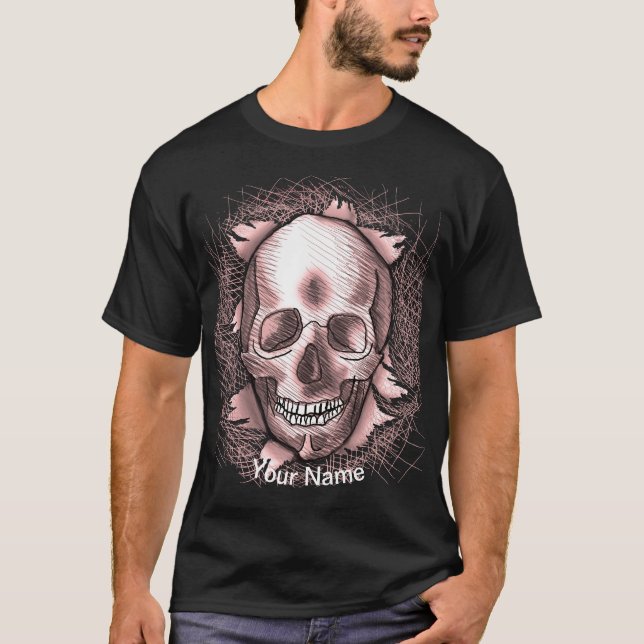 Red Skull Ripper T - Shirt (Vorderseite)