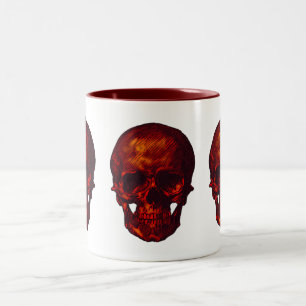 Red Skull Zweifarbige Tasse