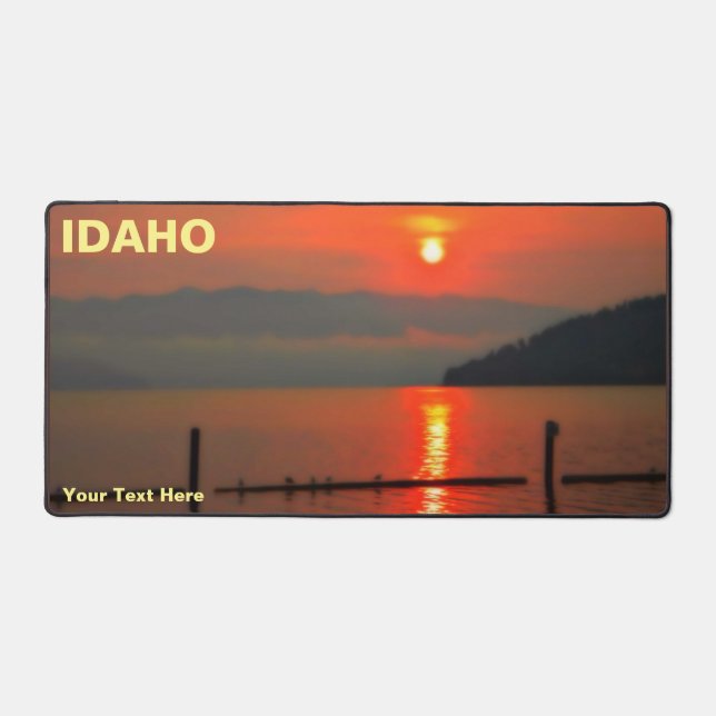 Red Sky at Morning Schreibtischunterlage (Vorderseite)