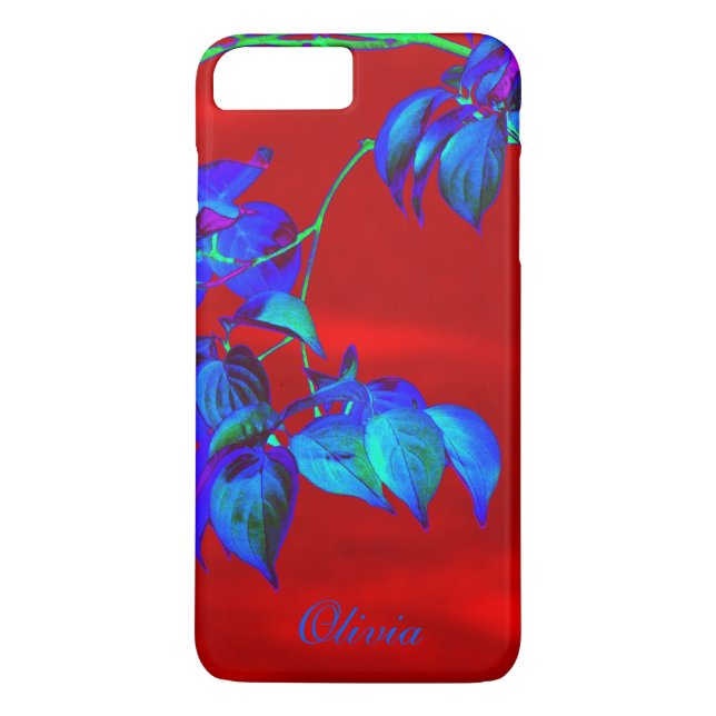 Red Sky Blue Verlasse iPhone 7 Plus Fall Case-Mate iPhone Hülle (Rückseite)