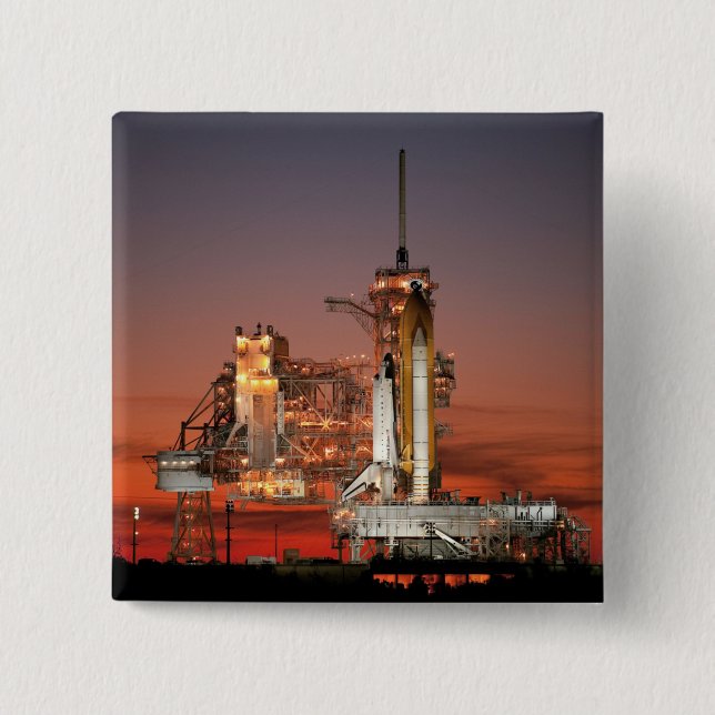 Red Sky for Space Shuttle Atlantis Start Button (Vorderseite)