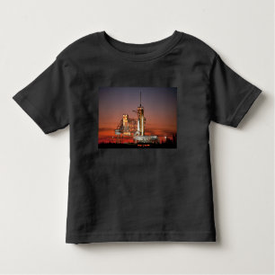 Red Sky for Space Shuttle Atlantis Start Kleinkind T-shirt