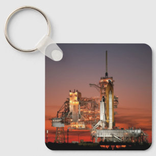 Red Sky for Space Shuttle Atlantis Start Schlüsselanhänger