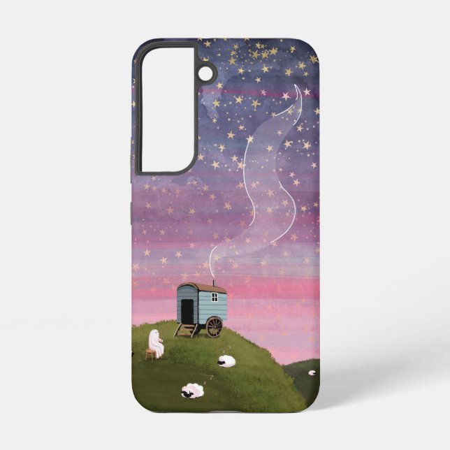 Red Sky Samsung Galaxy Hülle (Rückseite)