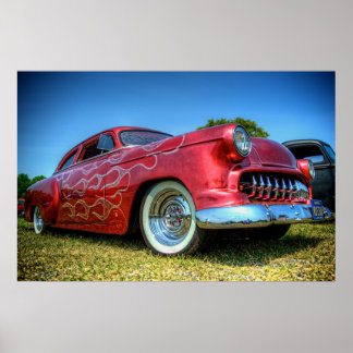 Red Sled Poster