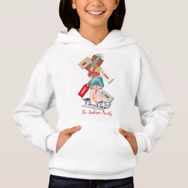 Red Sleight Niedlich Vintag Retro Name Weihnachtsk Hoodie