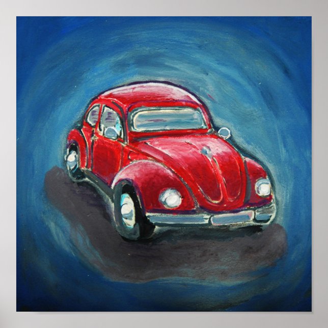 Red Slug Bug Poster (Vorne)