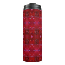Red Snapdragon Ikat Too