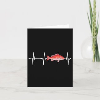 Red Snapper Heartbeat für Salzwasserfische L Karte