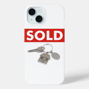 Red Sold Sign Real Anwesen Agent Zuhause Keys iPho Case-Mate iPhone Hülle