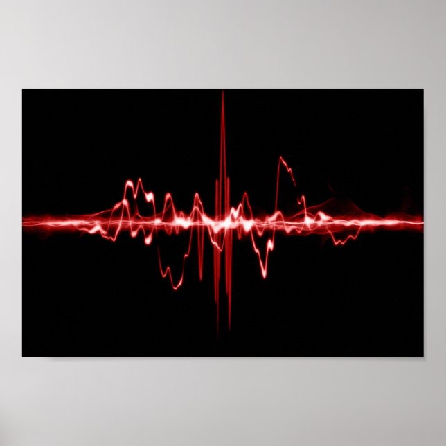 Red Sound Poster (Vorne)