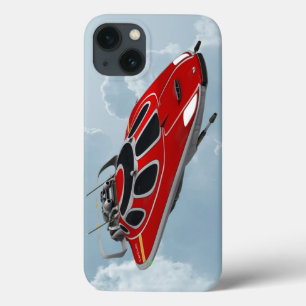 Red Spaceship Case-Mate iPhone Hülle