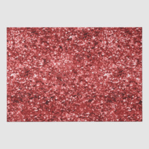 Red Sparkle Glitzer Seidenpapier