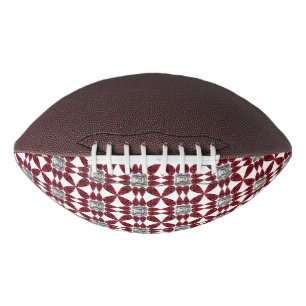 Red Spider Motif Football